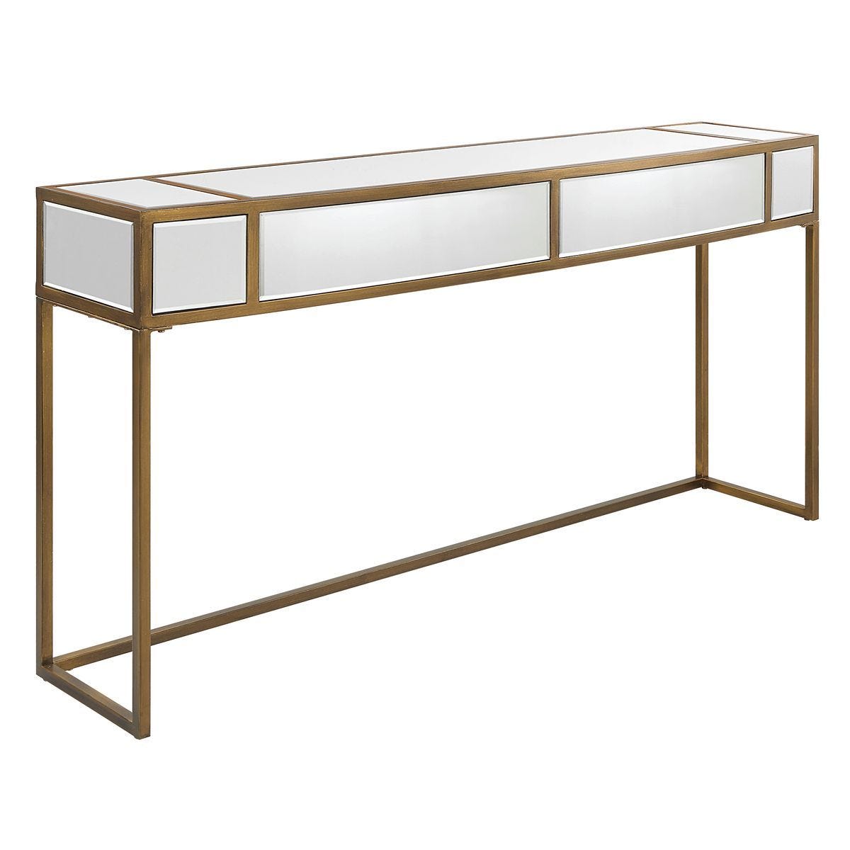 Reflect Console Table - elegant console table for modern living room decor | Image 3 | InSTYLE Home & Rugs