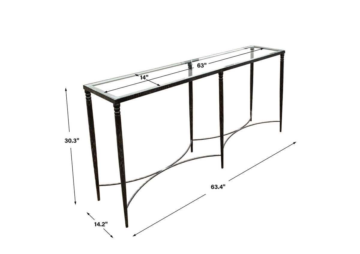 Washington Console Table - compact console for organizing entryway or hallway essentials | Image 7 | InSTYLE Home & Rugs