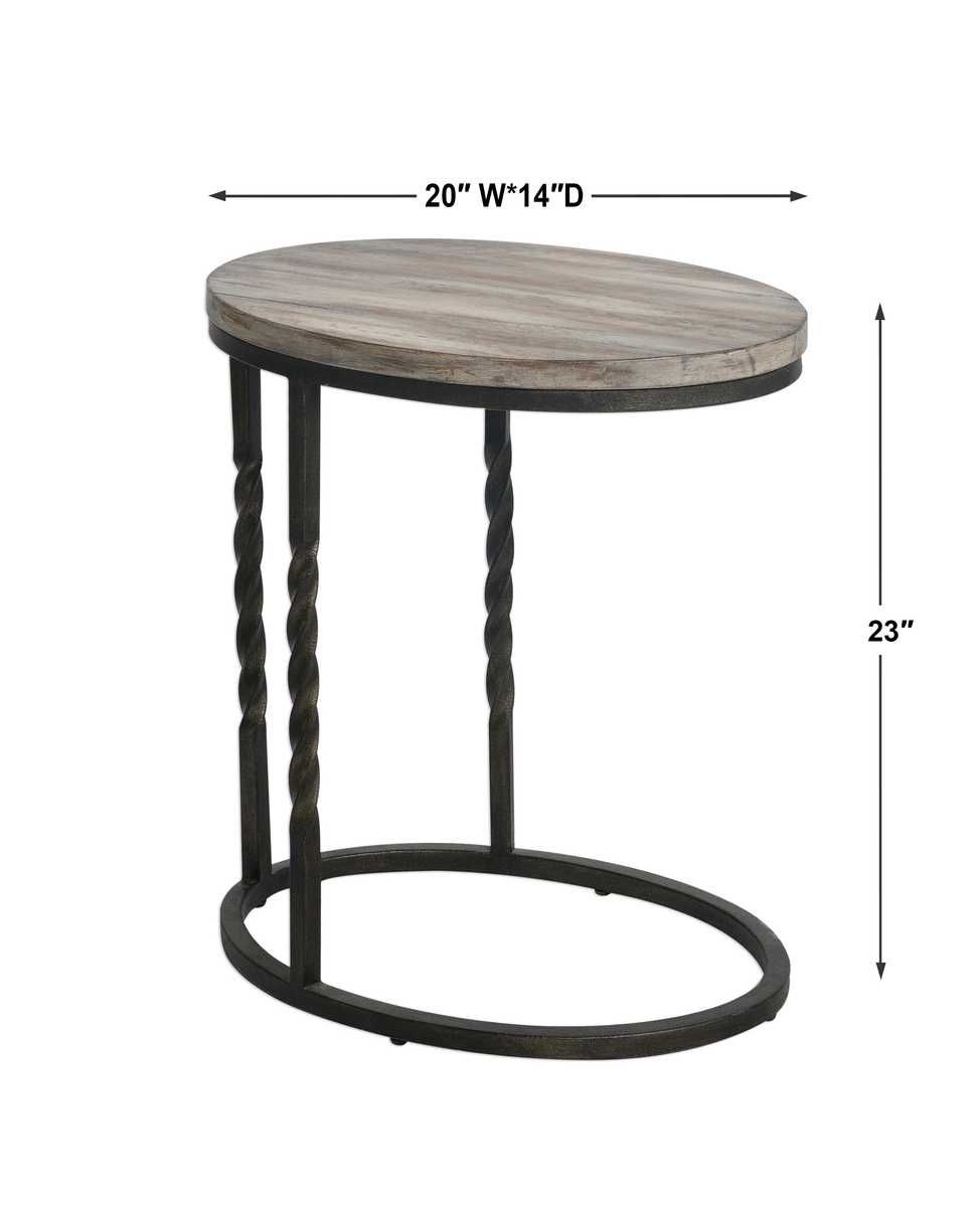 Tauret Accent Table - chic accent table for contemporary home interiors | Image 6 | InSTYLE Home & Rugs