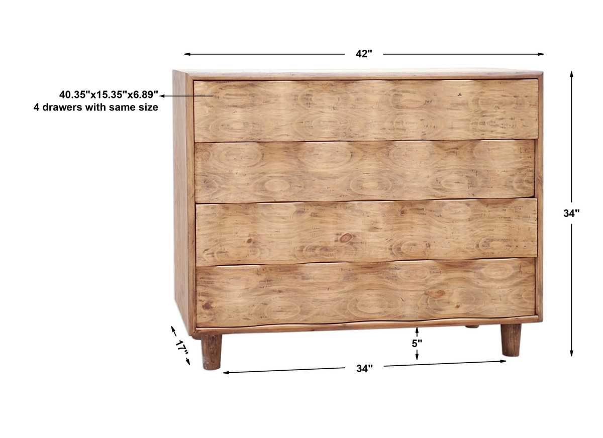 Crawford Accent Chest - spacious drawers chest for organized bedroom storage | Image 6 | InSTYLE Home & Rugs