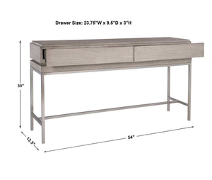 Kamala Console Table - elegant console table for modern living room decor | Image 7 | InSTYLE Home & Rugs