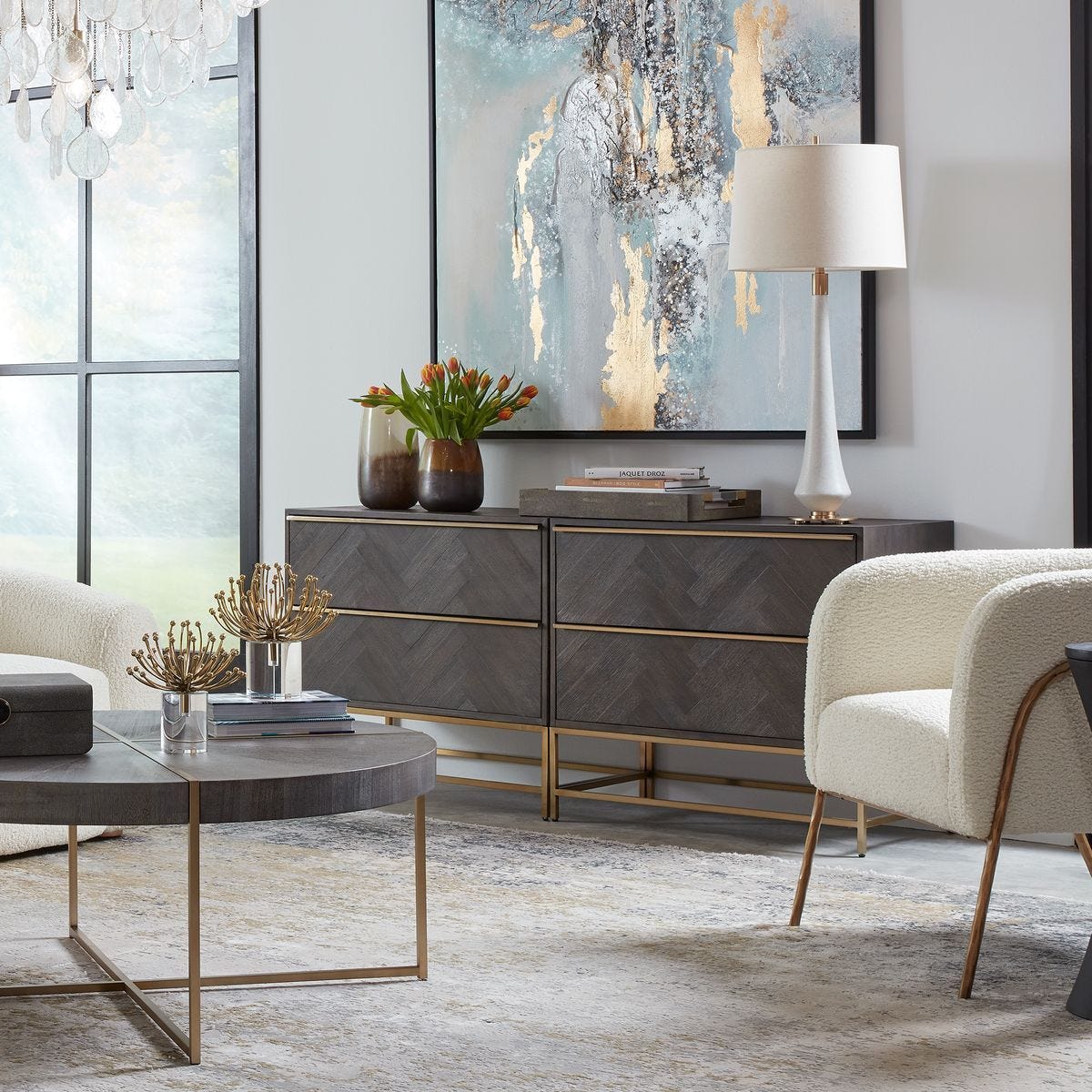 Armistead 2 Drawer Chest - versatile drawer unit for office, bedroom, or living space | Image 1 | InSTYLE Home & Rugs