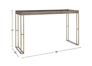 Cardew Console Table - compact console for organizing entryway or hallway essentials | Image 10 | InSTYLE Home & Rugs