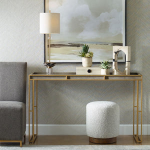 Cardew Console Table - compact console for organizing entryway or hallway essentials | Image 1 | InSTYLE Home & Rugs