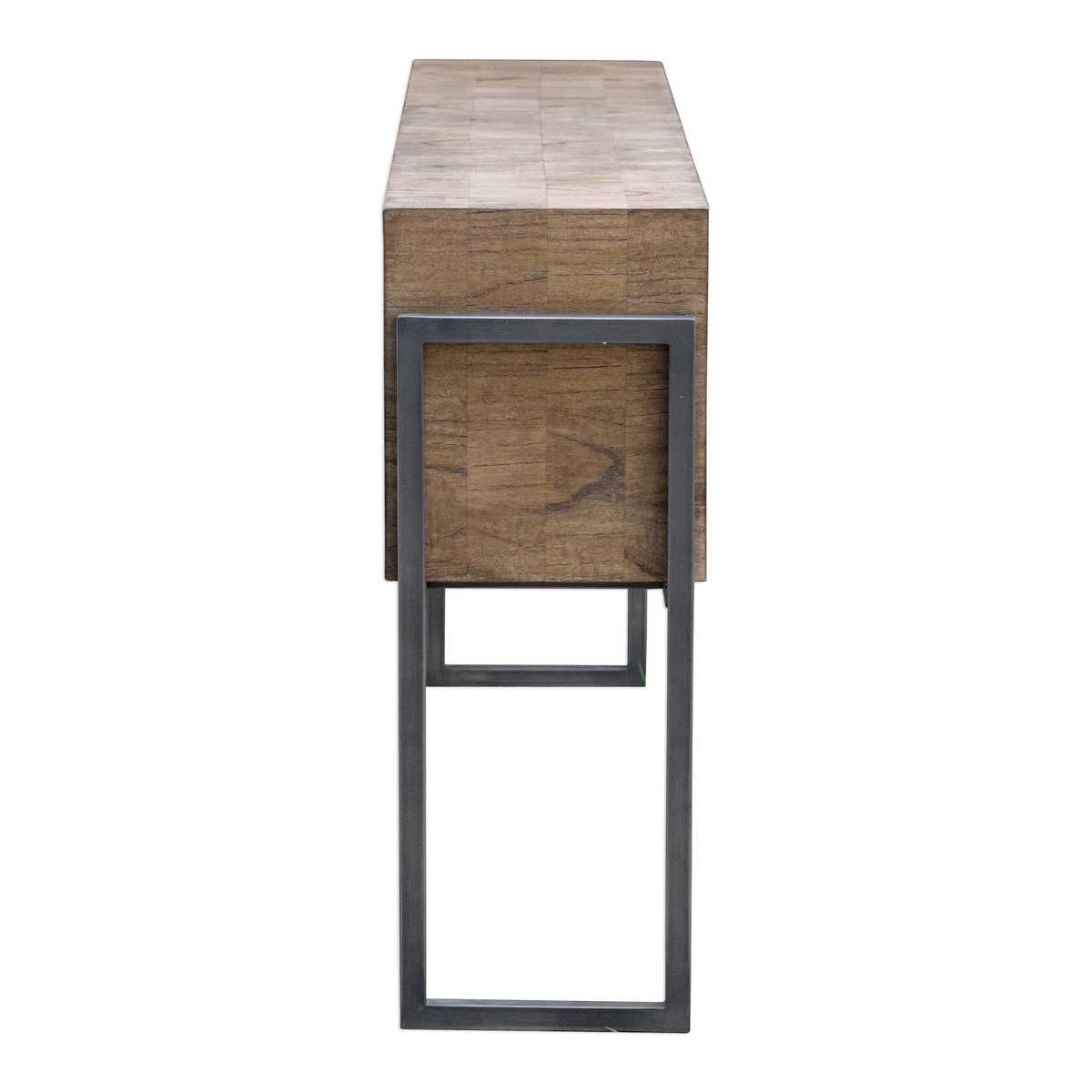 Nevis Console Table - elegant console table for modern living room decor | Image 5 | InSTYLE Home & Rugs