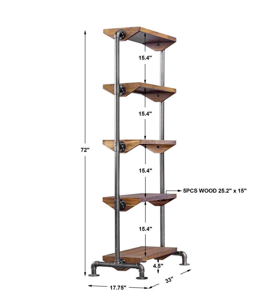 Rhordyn Etagere - elegant etagere shelves for stylish home storage | Image 8 | InSTYLE Home & Rugs