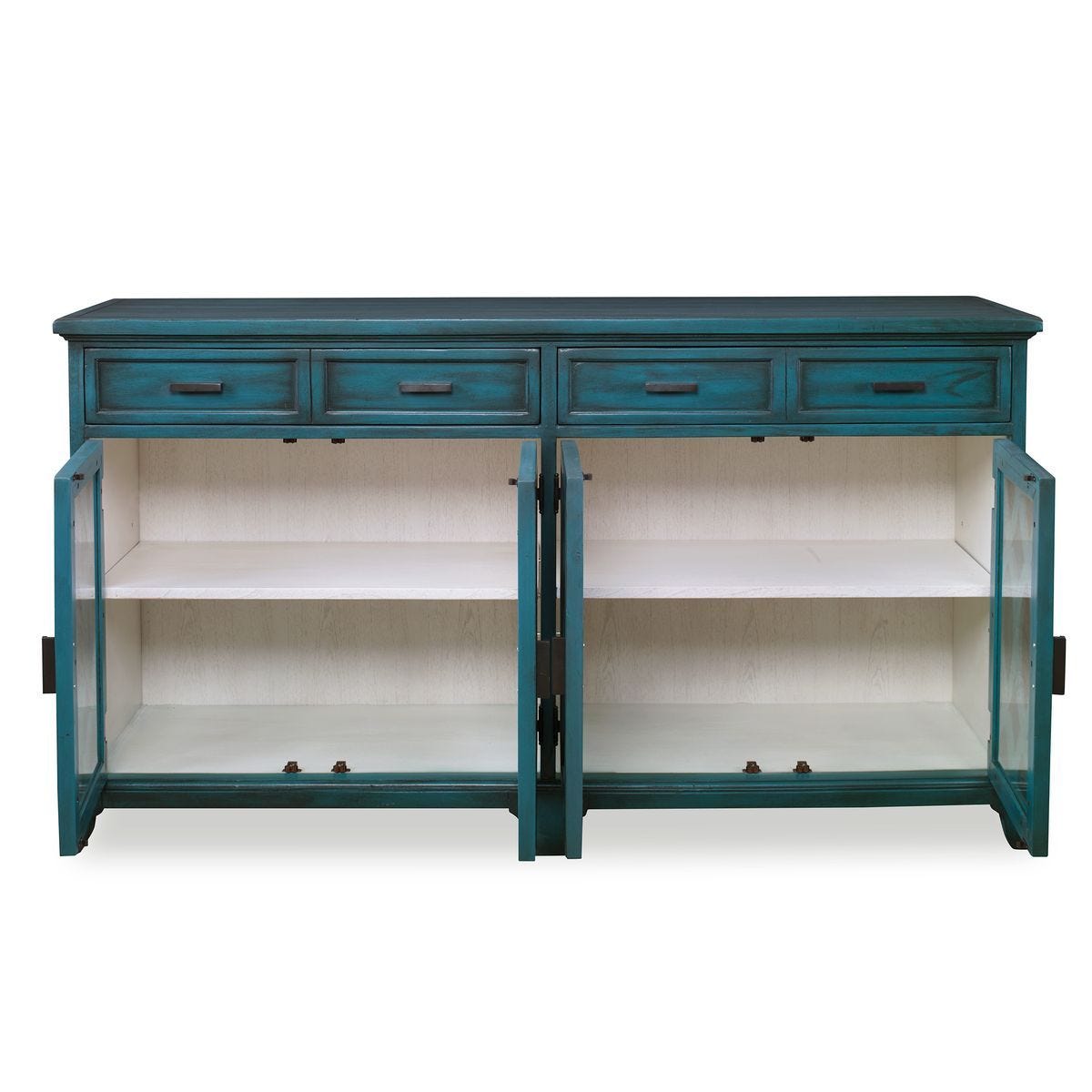 Oksana Credenza - wooden storage credenza with drawers and cabinets for versatile storage | Image 6 | InSTYLE Home & Rugs
