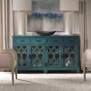 Oksana Credenza - wooden storage credenza with drawers and cabinets for versatile storage | Image 3 | InSTYLE Home & Rugs