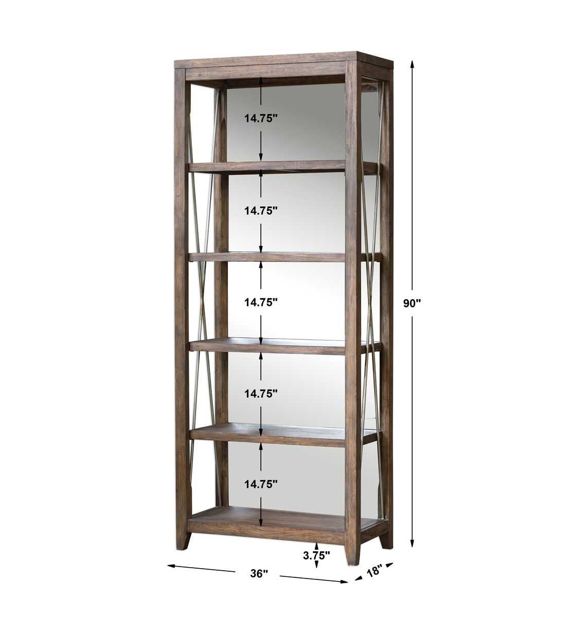 Delancey Etagere - elegant etagere shelves for stylish home storage | Image 6 | InSTYLE Home & Rugs