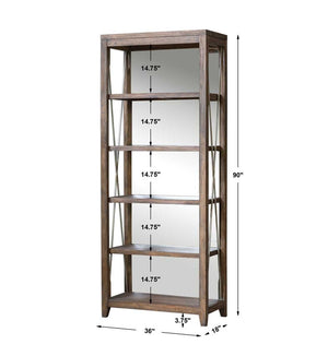 Delancey Etagere - elegant etagere shelves for stylish home storage | Image 6 | InSTYLE Home & Rugs