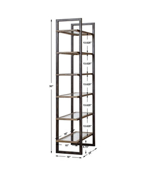 Olwyn Etagere - modern etagere for displaying decor and accessories | Image 7 | InSTYLE Home & Rugs