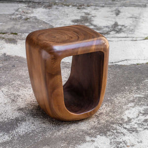 Loophole Accent Stool, Natural Wash - perfect for small spaces | Image 9 | InSTYLE Home & Rugs