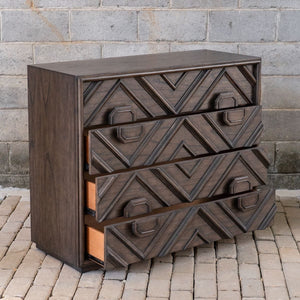 Mindra 4 Drawer Chest - versatile drawer unit for office, bedroom, or living space | Image 3 | InSTYLE Home & Rugs
