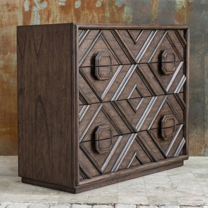 Mindra 4 Drawer Chest - versatile drawer unit for office, bedroom, or living space | Image 6 | InSTYLE Home & Rugs
