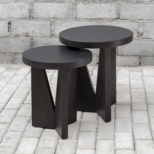 Nadette Nesting Tables, Espresso, S/2 - functional design with style | Image 5 | InSTYLE Home & Rugs