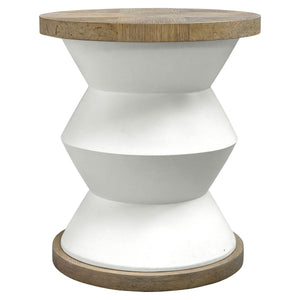 Spool Side Table - available in a variety of materials and styles | Image 3 | InSTYLE Home & Rugs