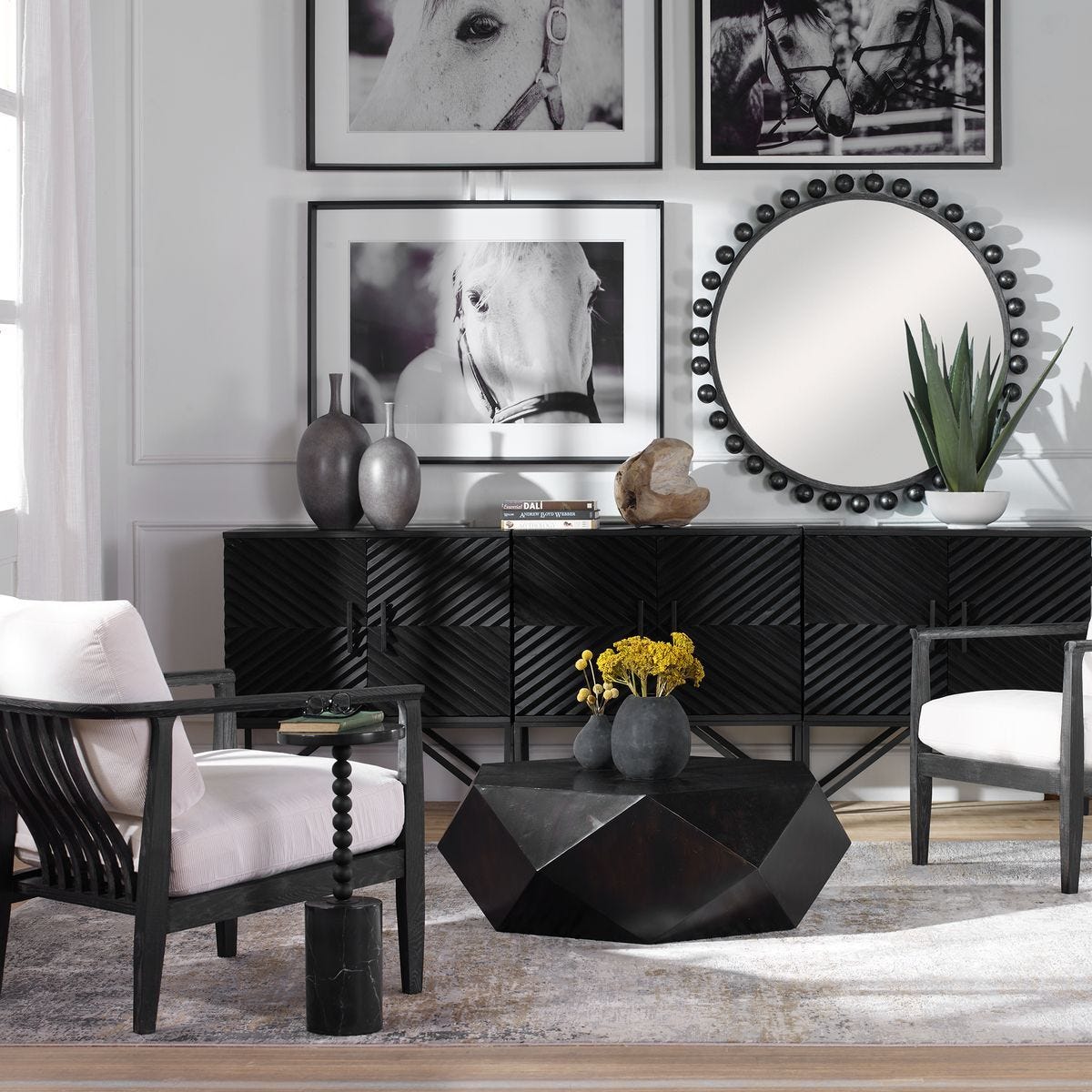 Volker Small Coffee Table, Black - functional centerpieces for homes | Image 4 | InSTYLE Home & Rugs