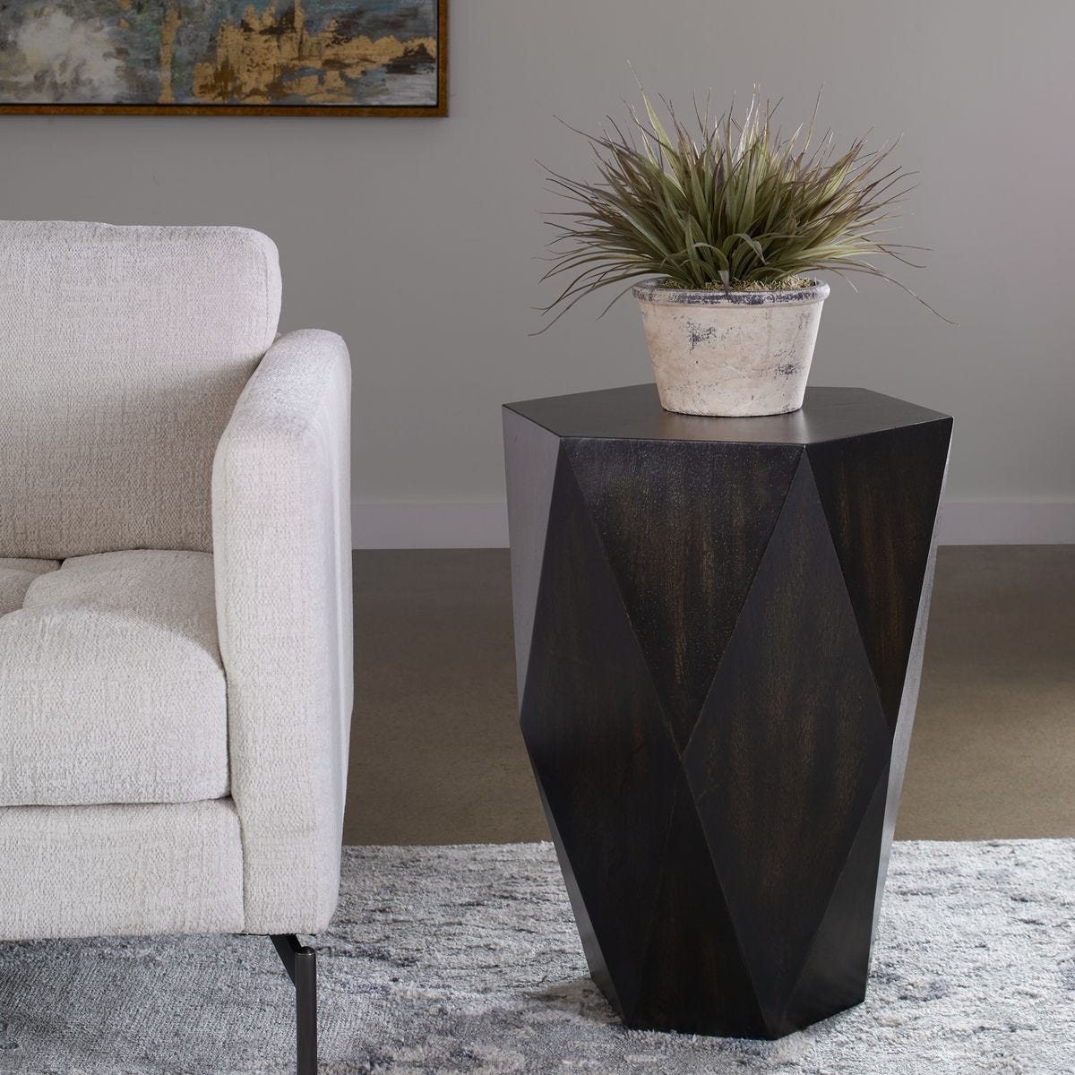 Volker Side Table, Black - available in a variety of materials and styles | Image 1 | InSTYLE Home & Rugs