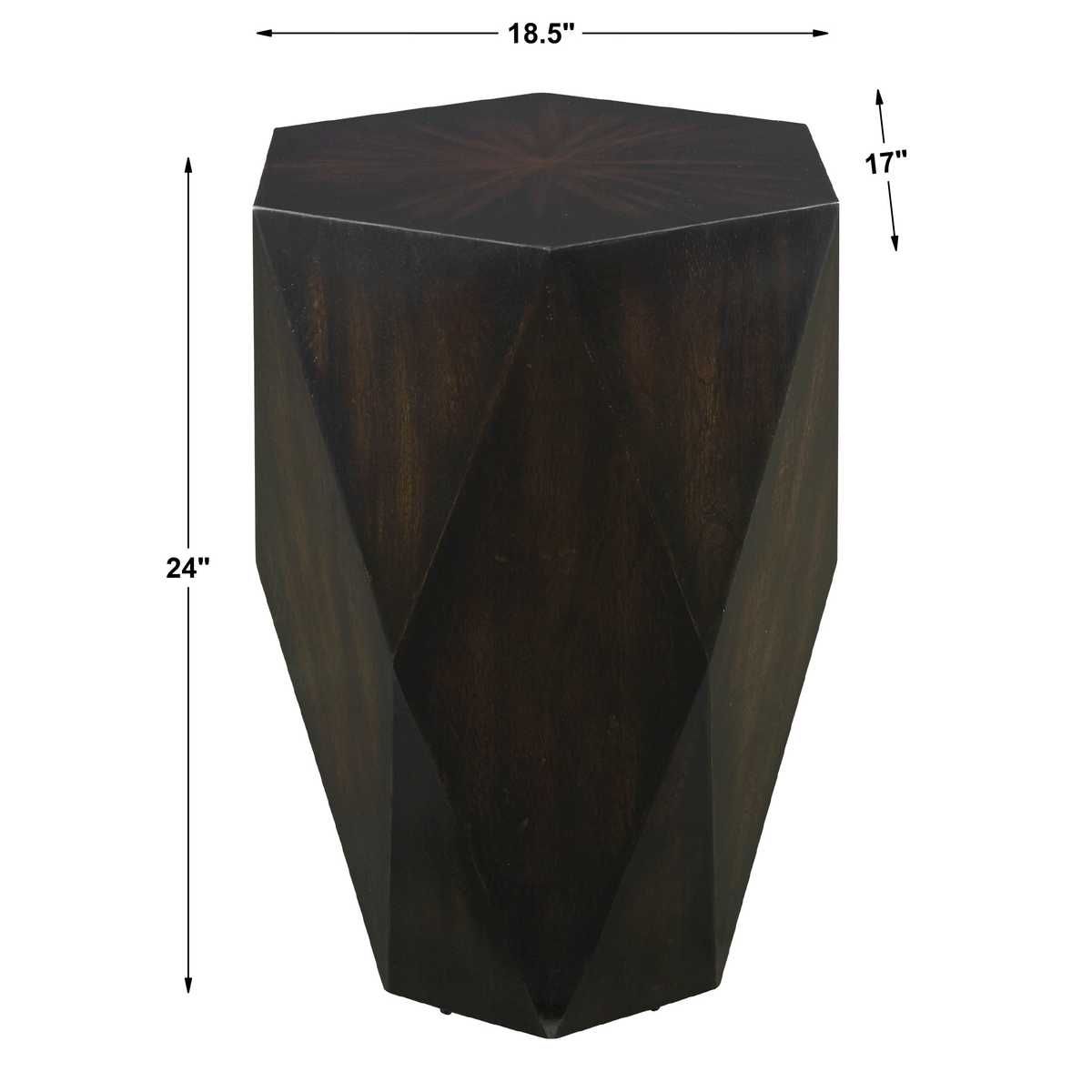 Volker Side Table, Black - available in a variety of materials and styles | Image 4 | InSTYLE Home & Rugs