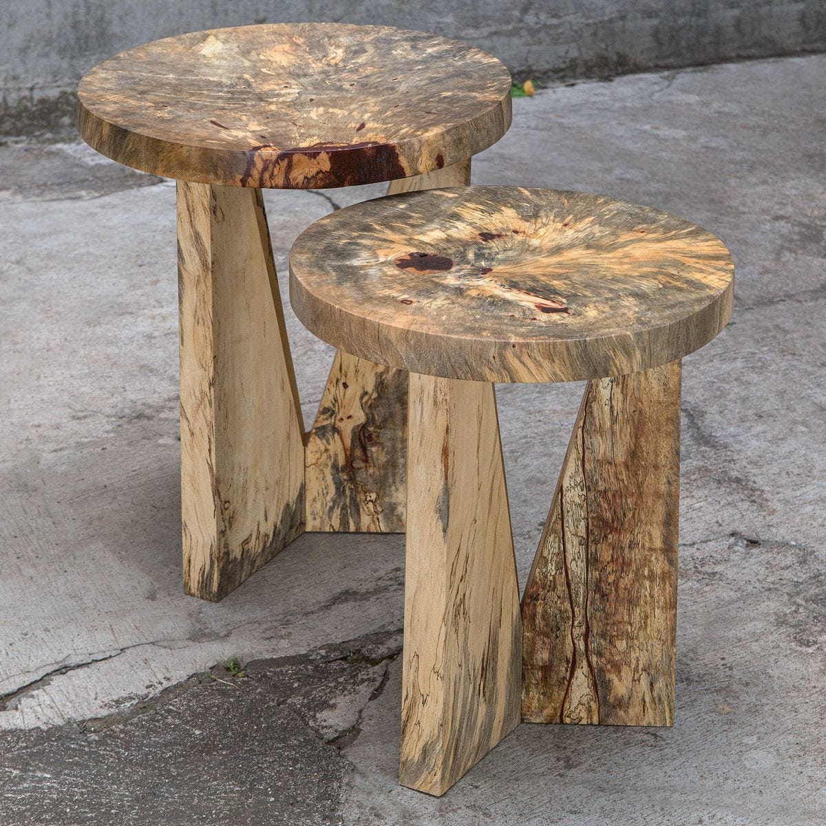 Nadette Nesting Tables, Natural, S/2 - functional design with style | Image 10 | InSTYLE Home & Rugs