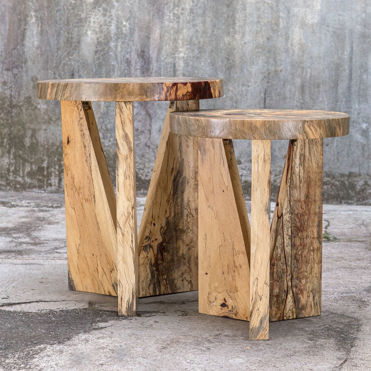 Nadette Nesting Tables, Natural, S/2 - functional design with style | Image 6 | InSTYLE Home & Rugs