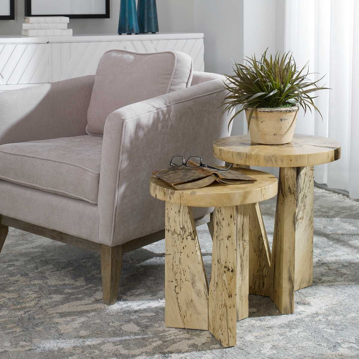 Nadette Nesting Tables, Natural, S/2 - functional design with style | Image 8 | InSTYLE Home & Rugs
