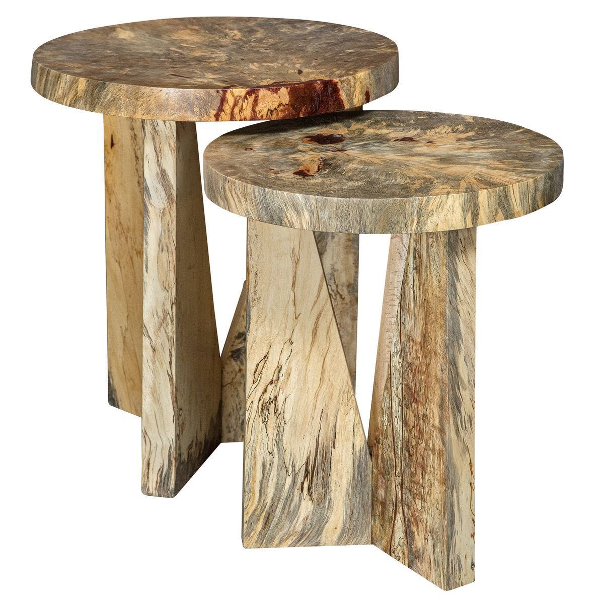 Nadette Nesting Tables, Natural, S/2 - functional design with style | Image 9 | InSTYLE Home & Rugs