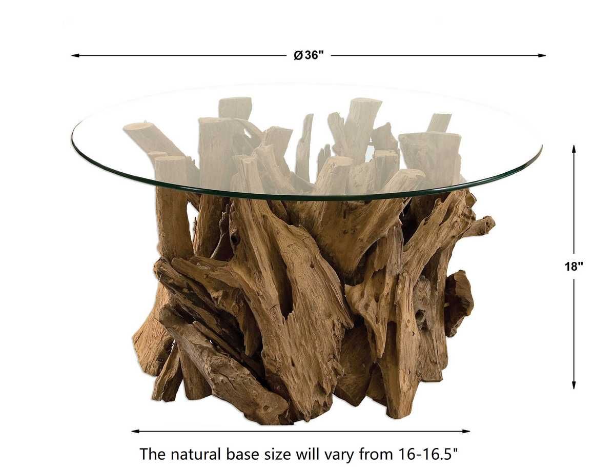 Driftwood Coffee Table, Small, 2 Cartons - stylish tables for living rooms | Image 7 | InSTYLE Home & Rugs