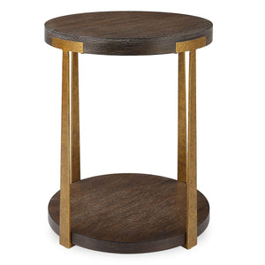 Palisade Side Table, Walnut - perfect for holding drinks, lamps, and other essentials | Image 2 | InSTYLE Home & Rugs
