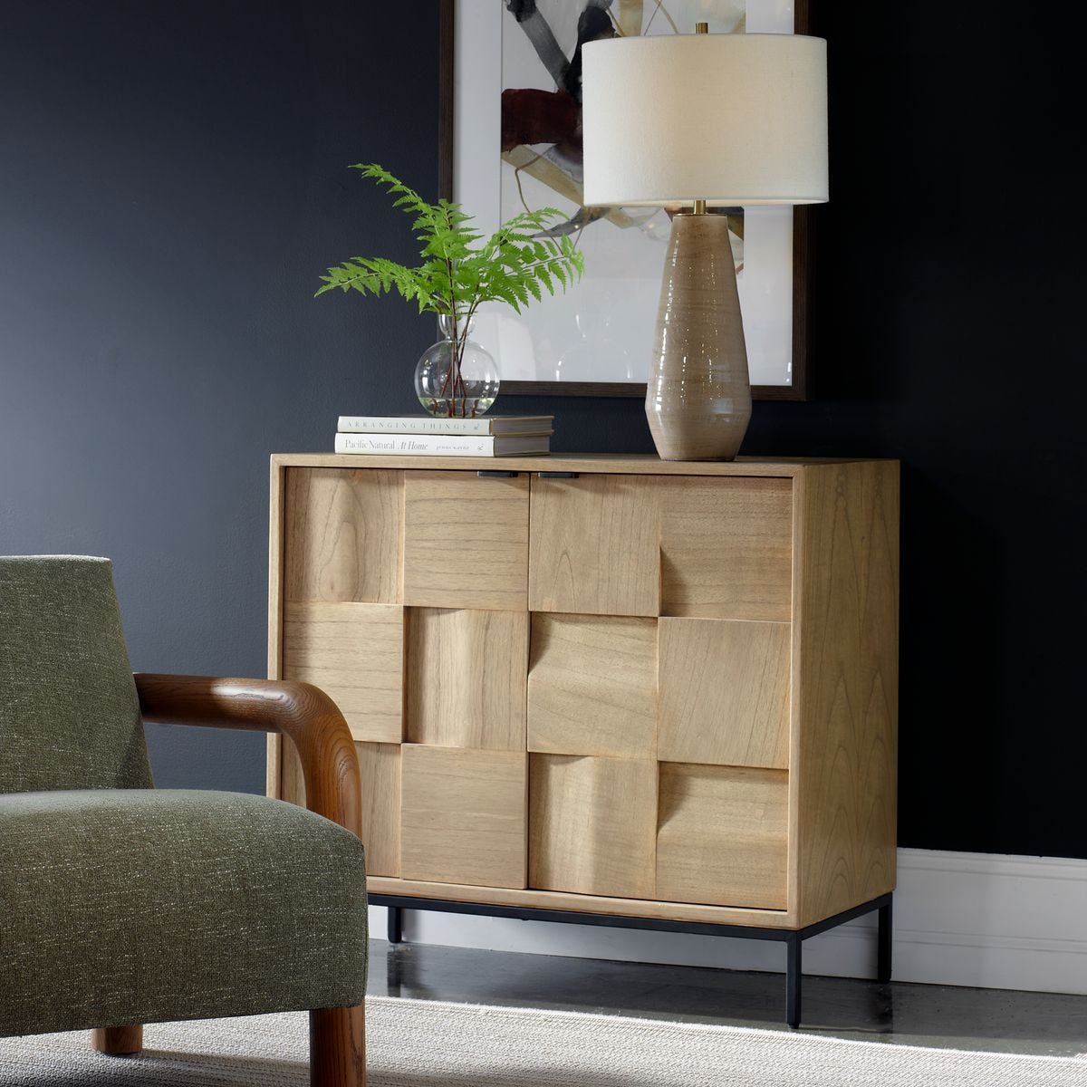 Lorenzo 2 Door Cabinet - elegant cabinets for your bar | Image 3 | InSTYLE Home & Rugs