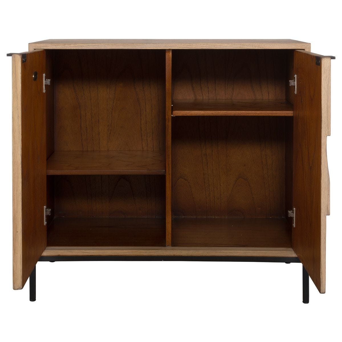 Lorenzo 2 Door Cabinet - elegant cabinets for your bar | Image 6 | InSTYLE Home & Rugs