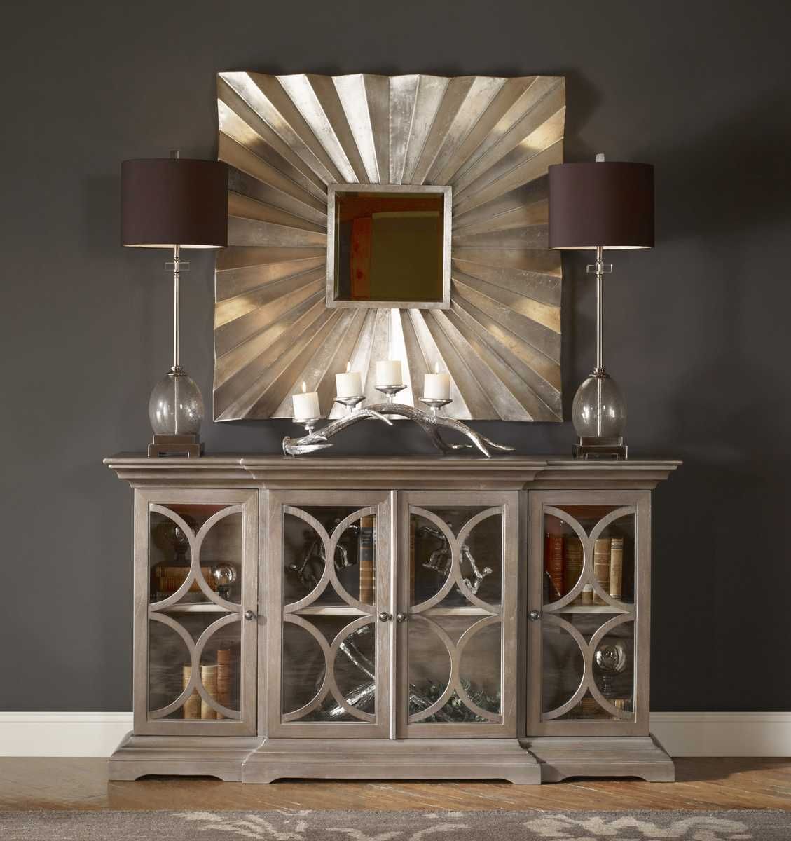 Belino 4 Door Cabinet - elegant cabinets for your bar | Image 4 | InSTYLE Home & Rugs