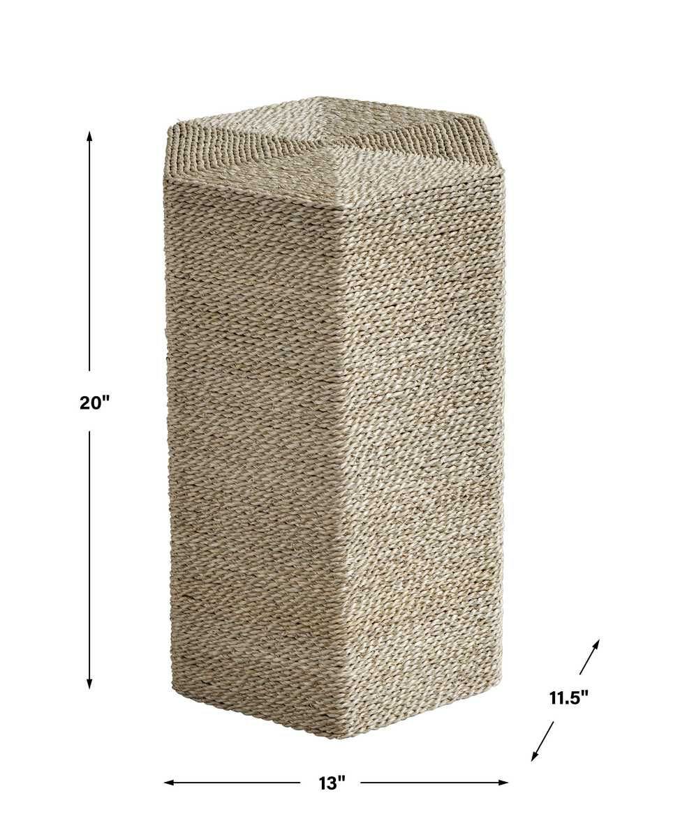 Sea Braid Accent Table - chic accent table for contemporary home interiors | Image 5 | InSTYLE Home & Rugs
