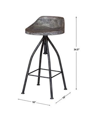 Kairu Bar Stool - comfortable bar stool with ergonomic design for long-lasting use | Image 6 | InSTYLE Home & Rugs