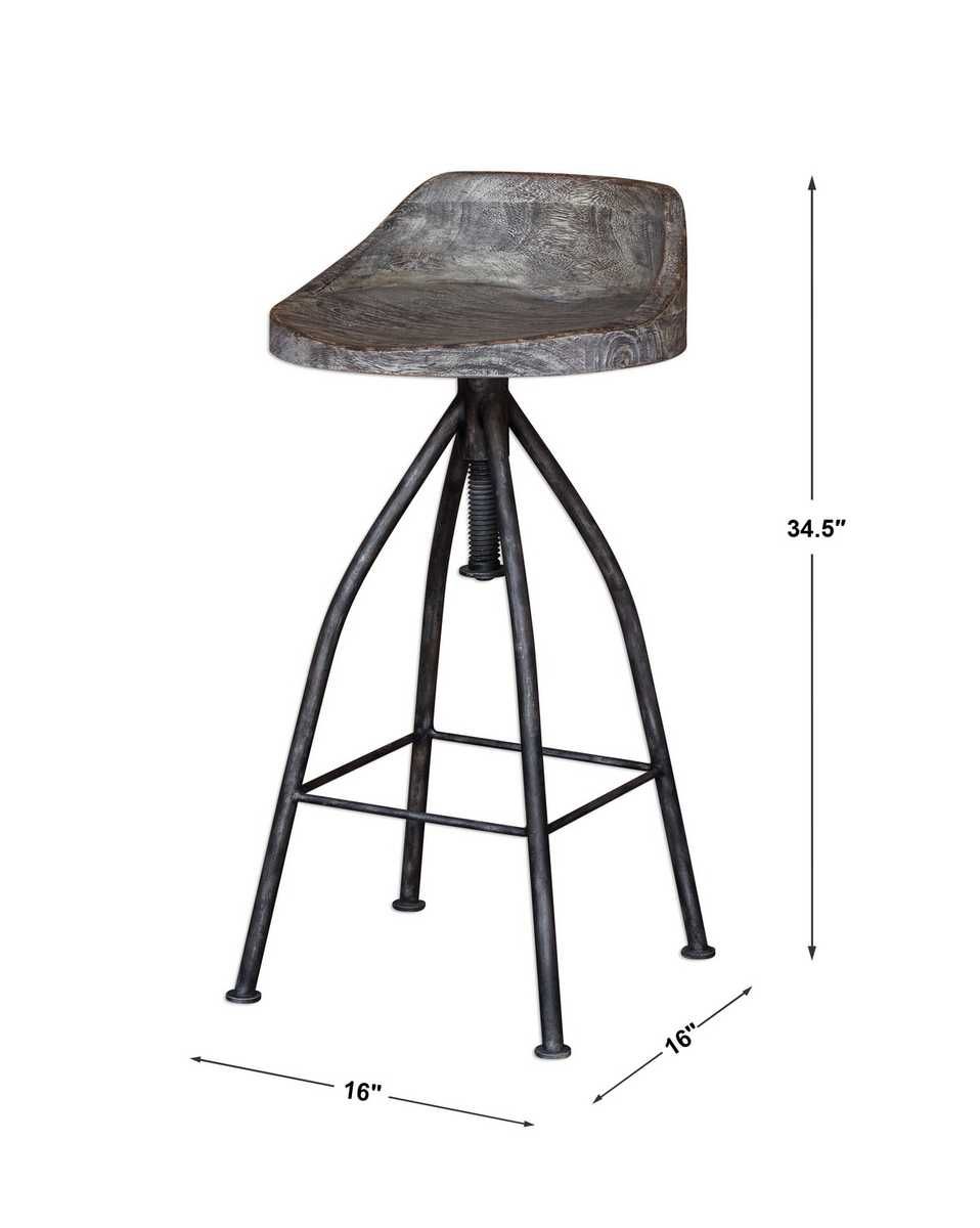 Kairu Bar Stool - comfortable bar stool with ergonomic design for long-lasting use | Image 6 | InSTYLE Home & Rugs