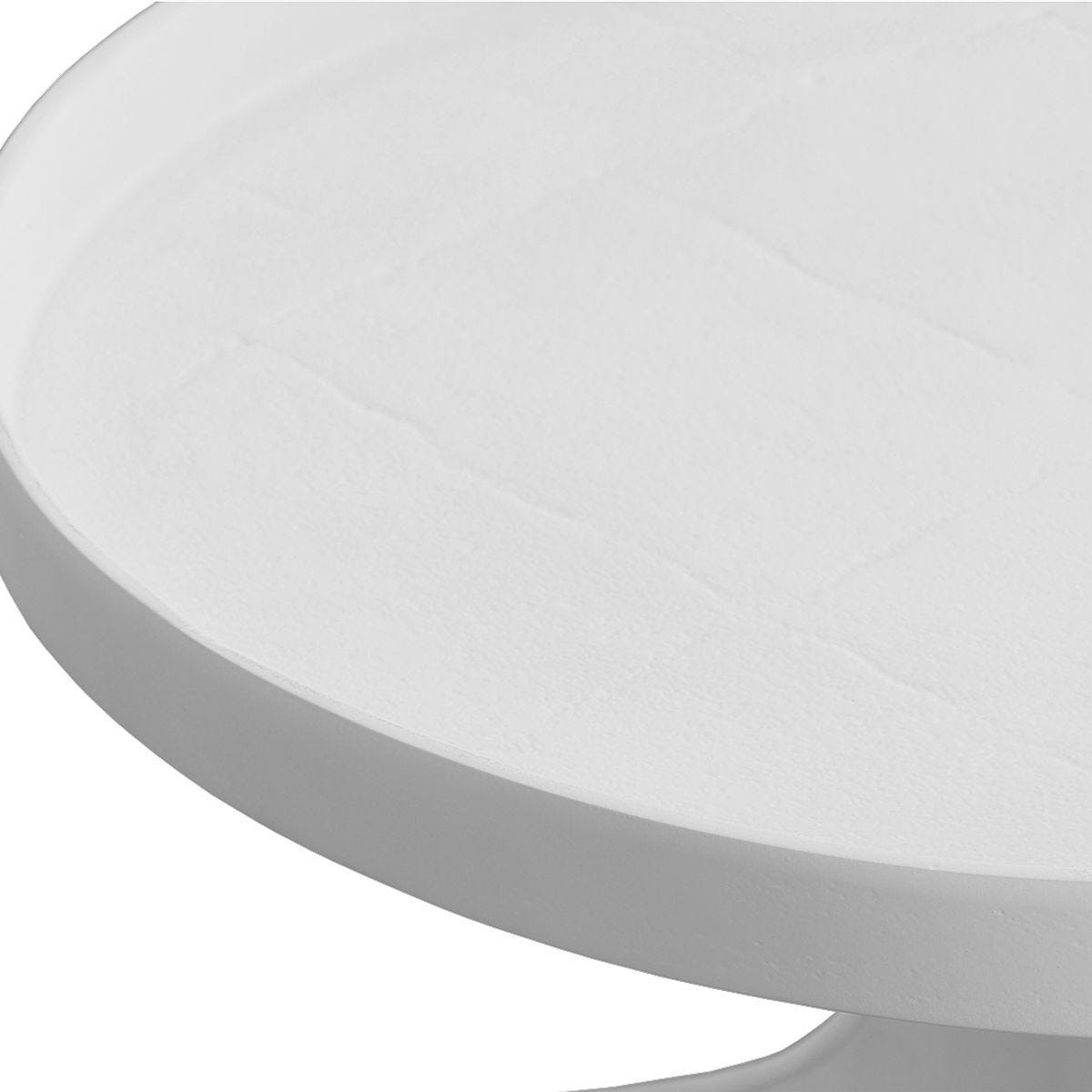 Kenna Accent Table, White - functional accent table with unique design for any room | Image 5 | InSTYLE Home & Rugs