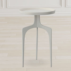 Kenna Accent Table, White - functional accent table with unique design for any room | Image 1 | InSTYLE Home & Rugs