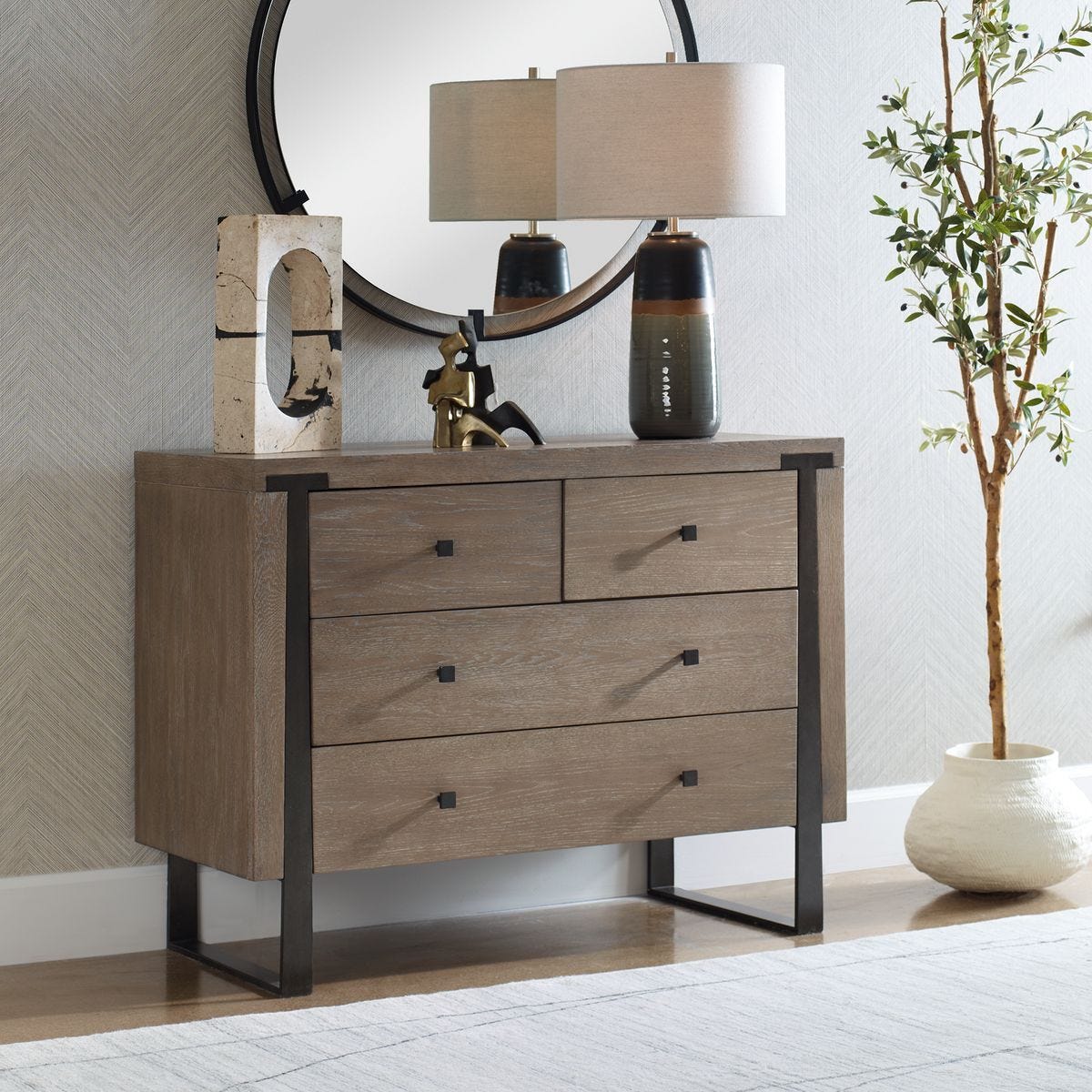 Gabriel Accent Chest - spacious drawers chest for organized bedroom storage | Image 3 | InSTYLE Home & Rugs
