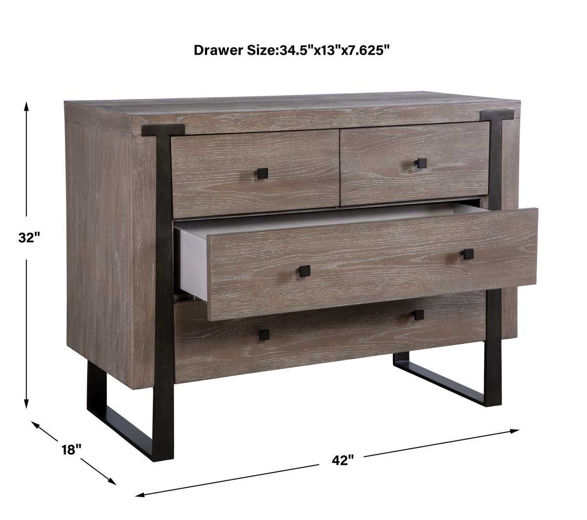 Gabriel Accent Chest - spacious drawers chest for organized bedroom storage | Image 9 | InSTYLE Home & Rugs