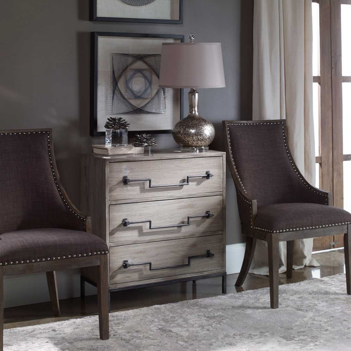 Jory Accent Chest, Ivory - wooden drawers chest for a classic touch to your home decor | Image 7 | InSTYLE Home & Rugs