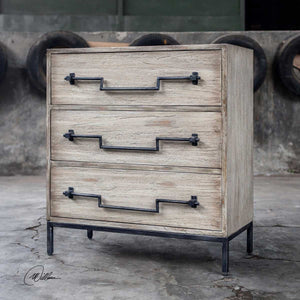 Jory Accent Chest, Ivory - wooden drawers chest for a classic touch to your home decor | Image 8 | InSTYLE Home & Rugs