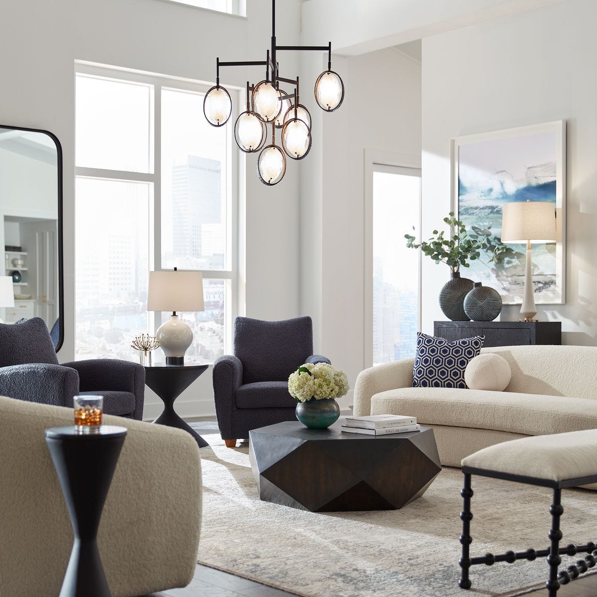 Volker Coffee Table, Black - stylish tables for living rooms | Image 3 | InSTYLE Home & Rugs