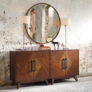 Liri 2 Door Cabinet - perfect storage for drinks and glassware | Image 1 | InSTYLE Home & Rugs