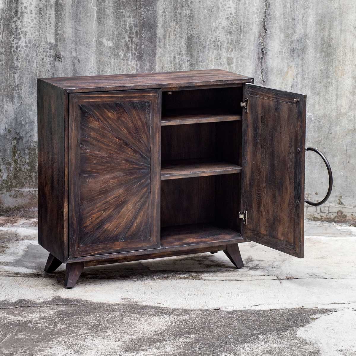 Kohana 2 Door Cabinet - perfect storage for drinks and glassware | Image 7 | InSTYLE Home & Rugs