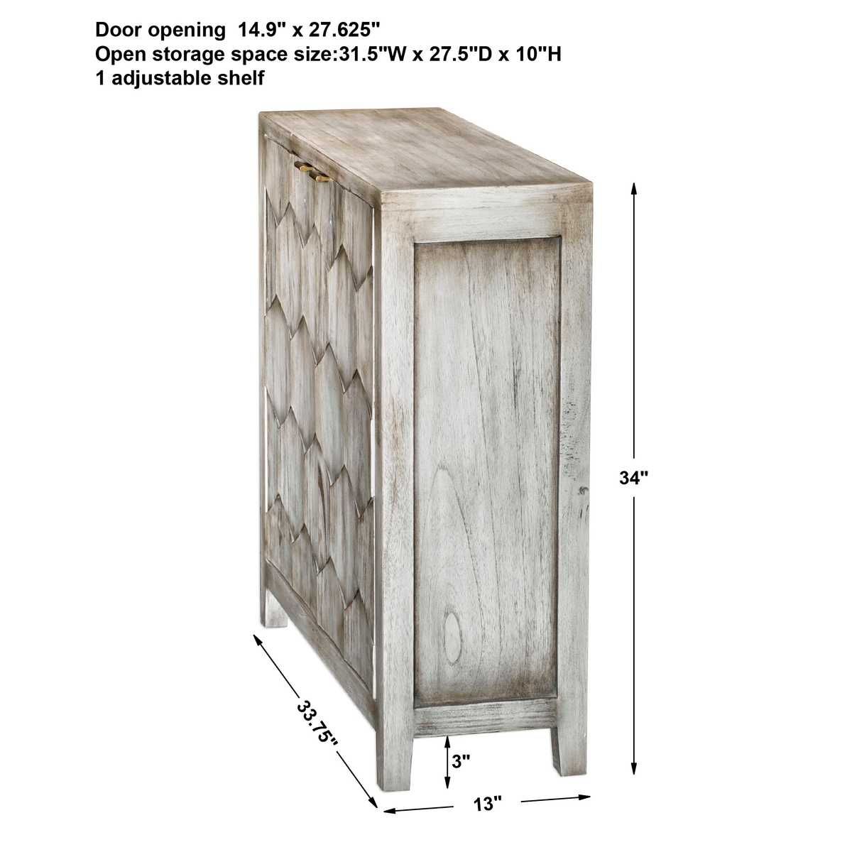 Catori 2 Door Cabinet - stylish bar carts for entertaining | Image 9 | InSTYLE Home & Rugs