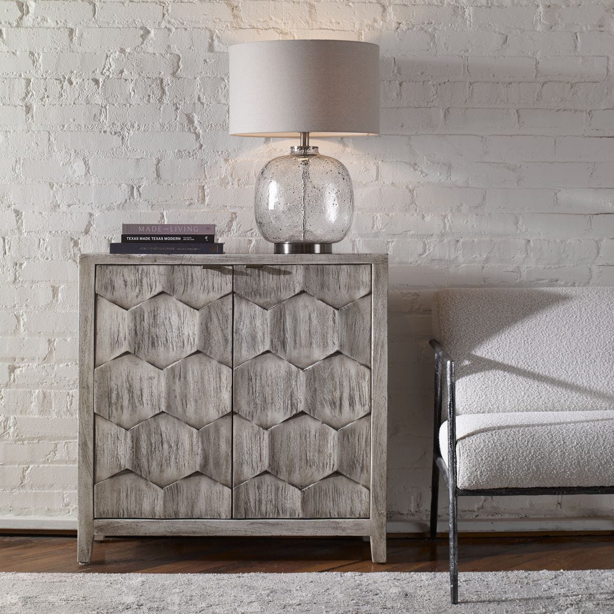 Catori 2 Door Cabinet - stylish bar carts for entertaining | Image 1 | InSTYLE Home & Rugs