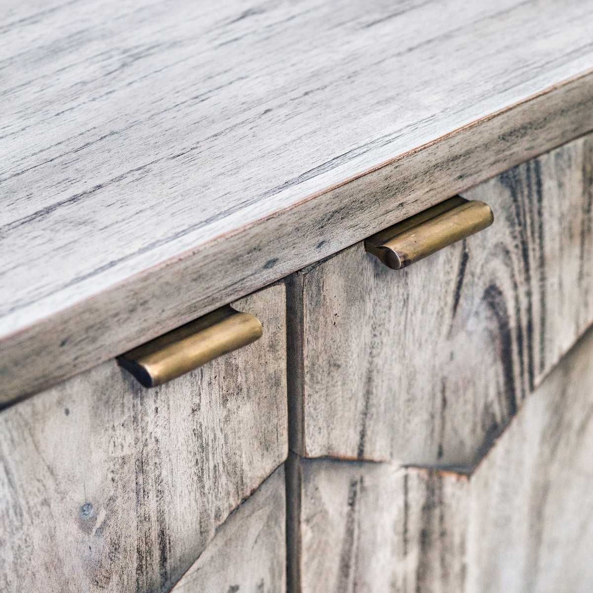 Catori 2 Door Cabinet - stylish bar carts for entertaining | Image 7 | InSTYLE Home & Rugs