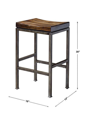 Beck Bar Stool - stylish bar stool for home bars or kitchen counters | Image 7 | InSTYLE Home & Rugs
