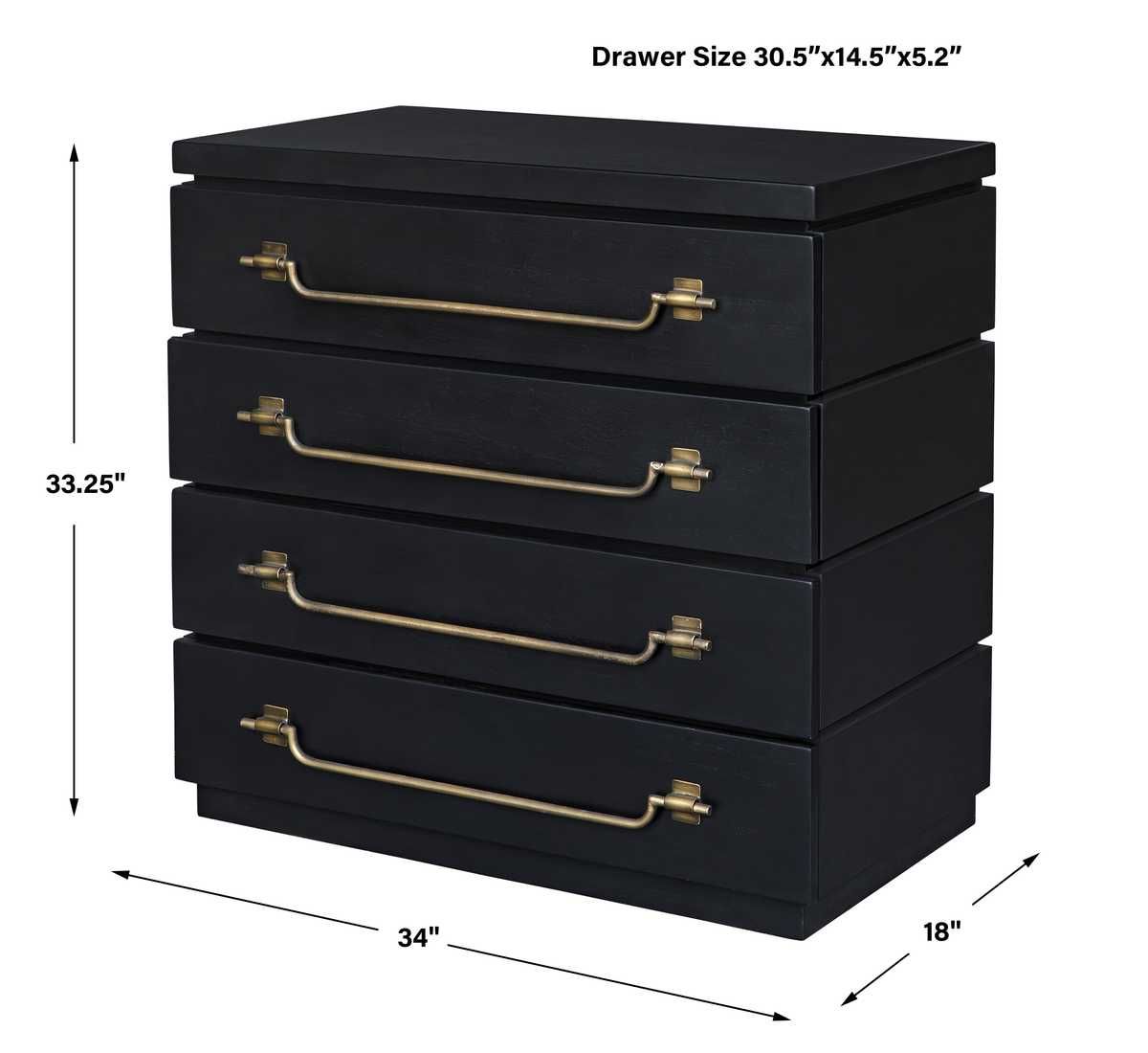 Halifax Accent Chest - spacious drawers chest for organized bedroom storage | Image 8 | InSTYLE Home & Rugs