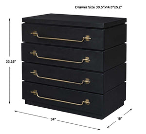 Halifax Accent Chest - spacious drawers chest for organized bedroom storage | Image 8 | InSTYLE Home & Rugs
